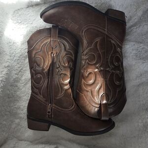 Cat & Jack Brown Kids Boots